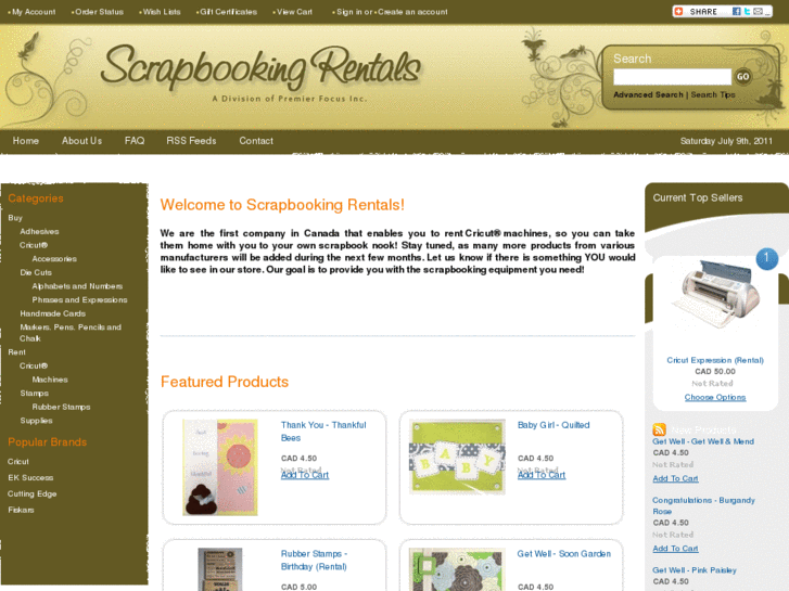 www.scrapbookingrentals.com