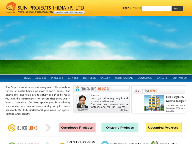 www.sunhomes-india.com