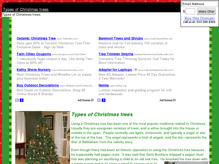 www.typesofchristmastrees.com