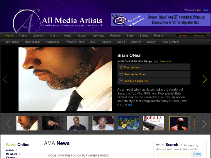 www.allmediaartists.com