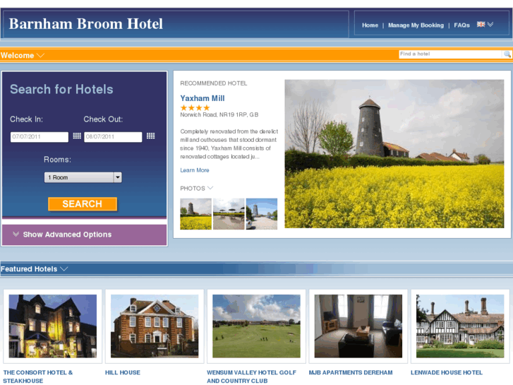 www.barnhambroomhotel.com