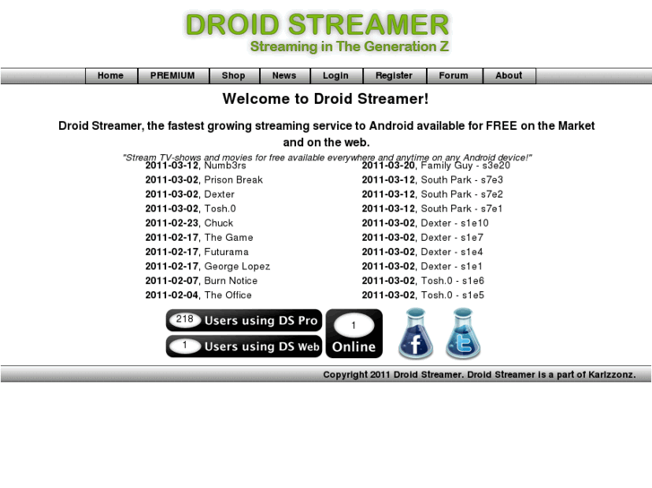 www.droidstreamer.com