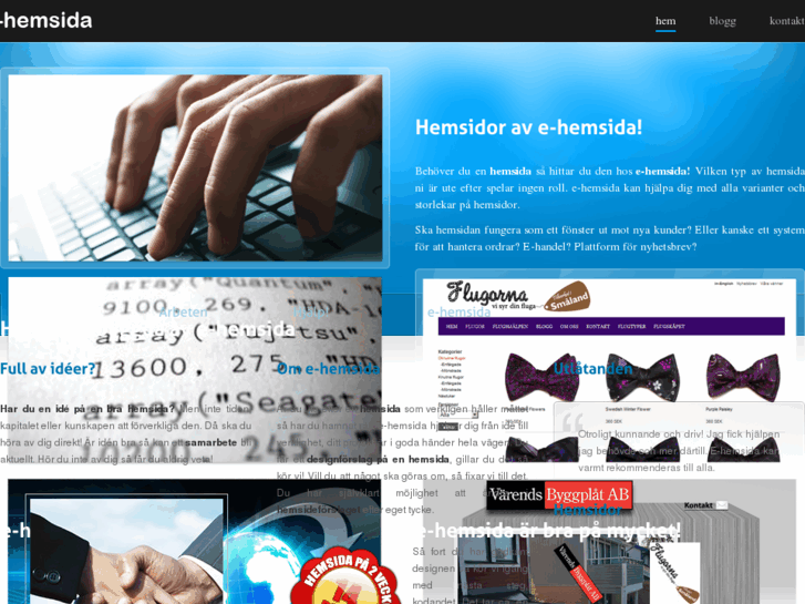 www.e-hemsida.se