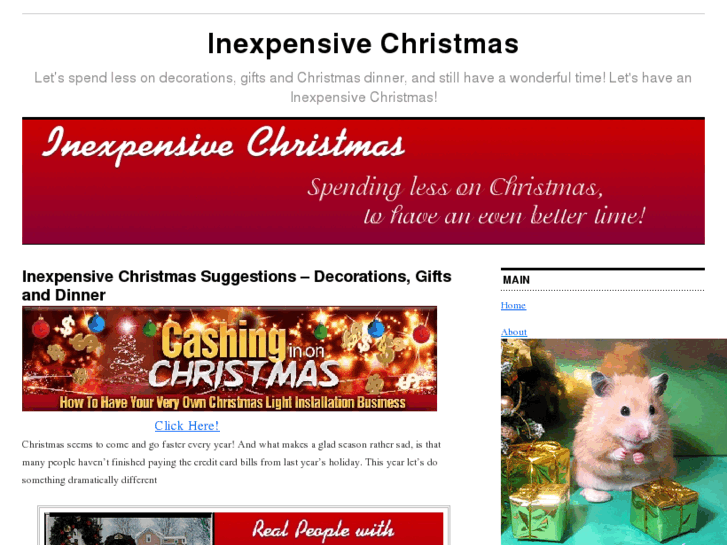 www.inexpensivechristmas.com