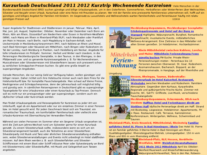 www.kurzurlaub-deutschland.de