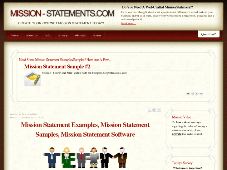 www.mission-statements.com