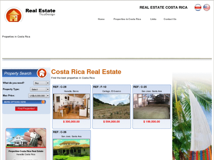 www.propertiescostaricarealestate.com