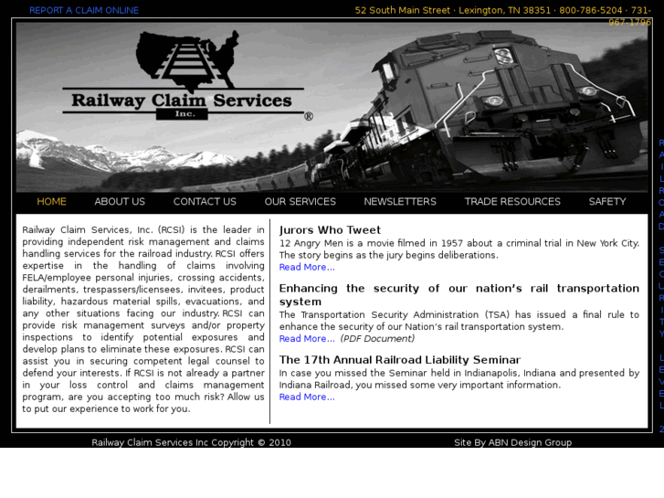 www.railway-claim-services.com