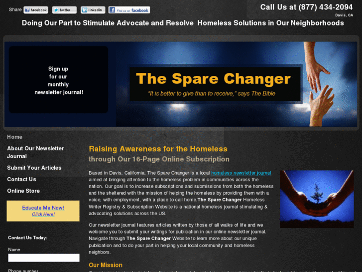 www.thesparechanger.org