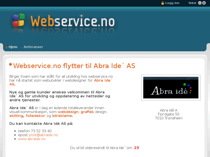 www.webservice.no