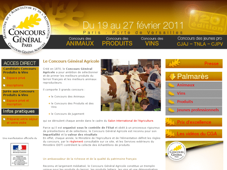 www.concours-agricole.com