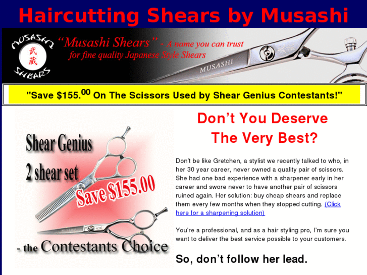 www.haircuttingshearsbymusashi.com