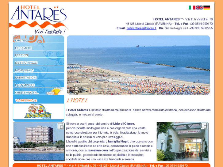 www.hotel-antares.eu