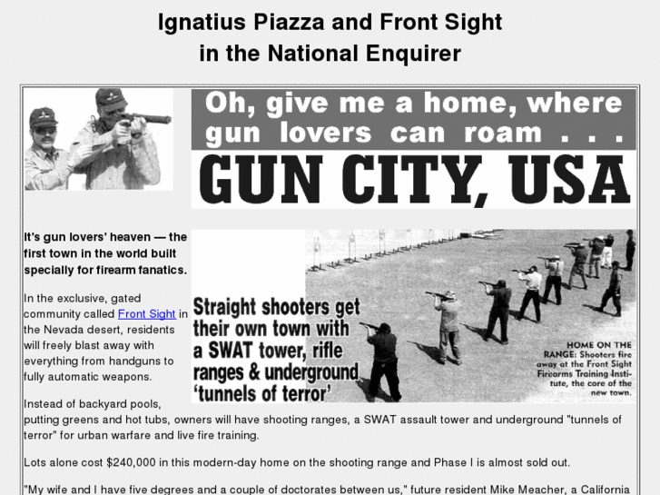 www.ignatius-piazza-and-front-sight-in-national-enquirer.com