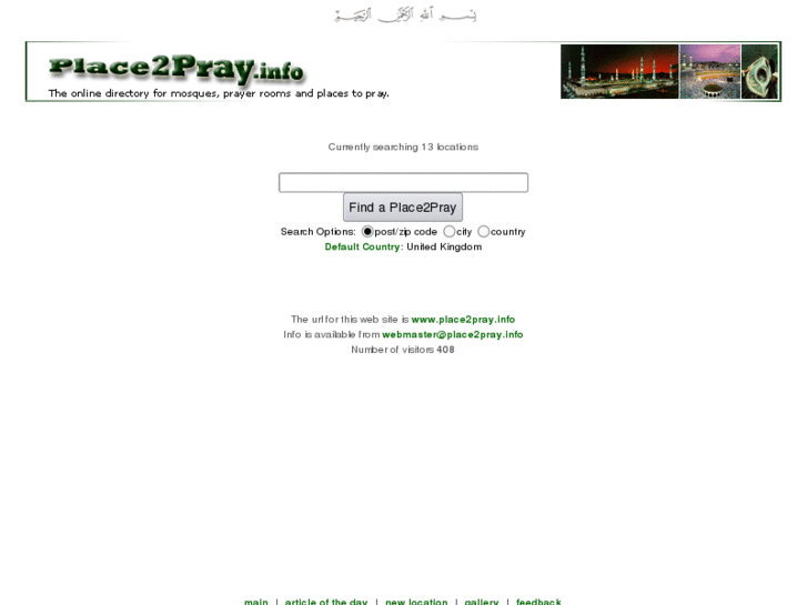 www.place2pray.info