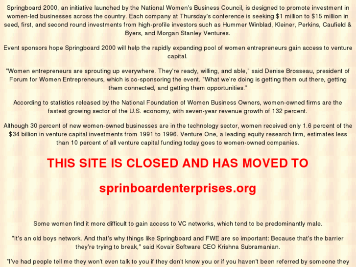 www.springboard2000.org