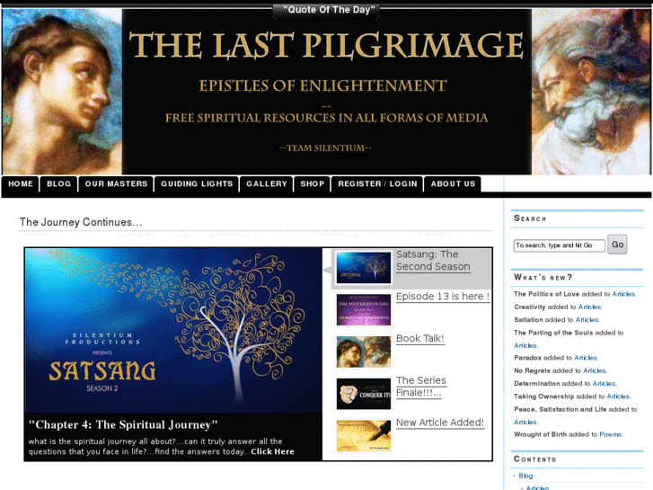 www.thelastpilgrimage.com