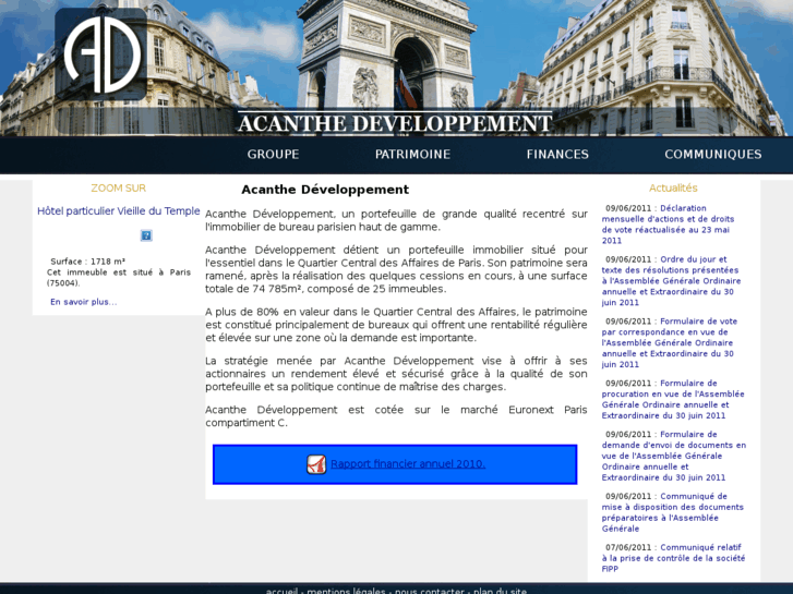 www.acanthedeveloppement.fr