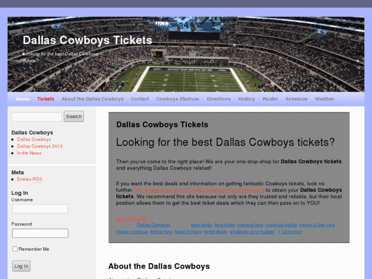 www.dallascowboystickets.com