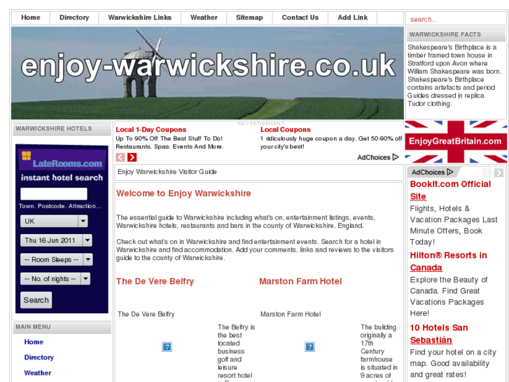 www.enjoy-warwickshire.com