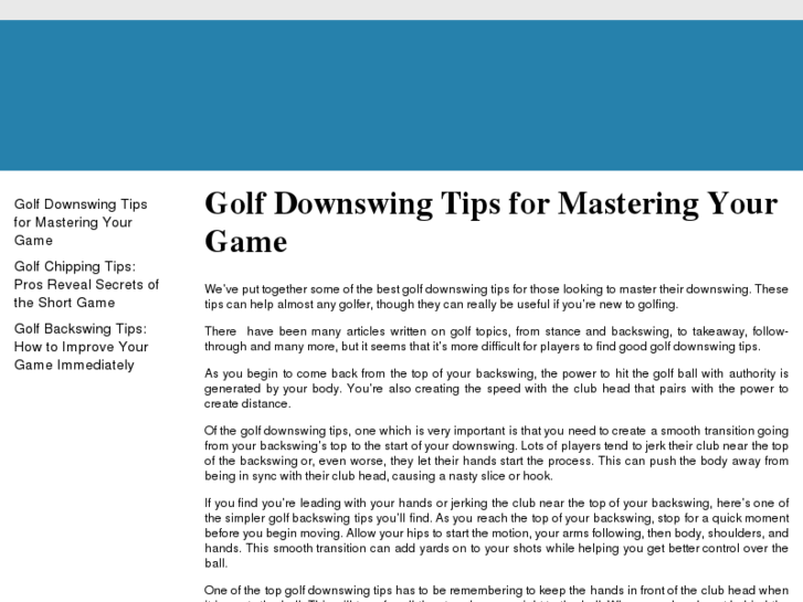 www.golftipsfree.org