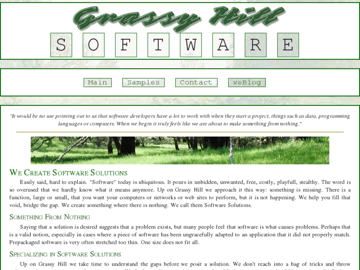 www.grassyhillsoftware.com