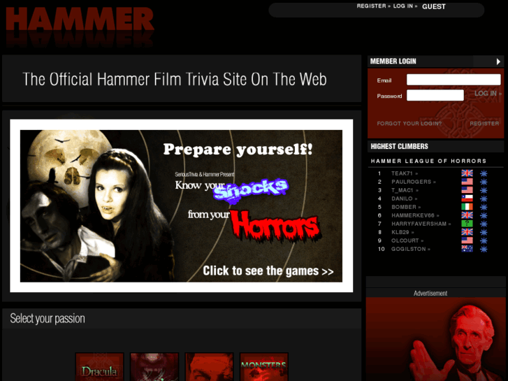 www.hammertrivia.com