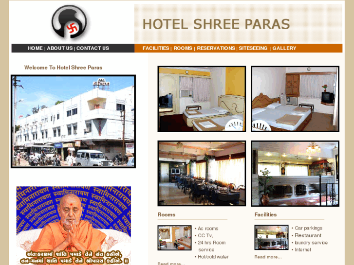 www.hotelshreeparas.com