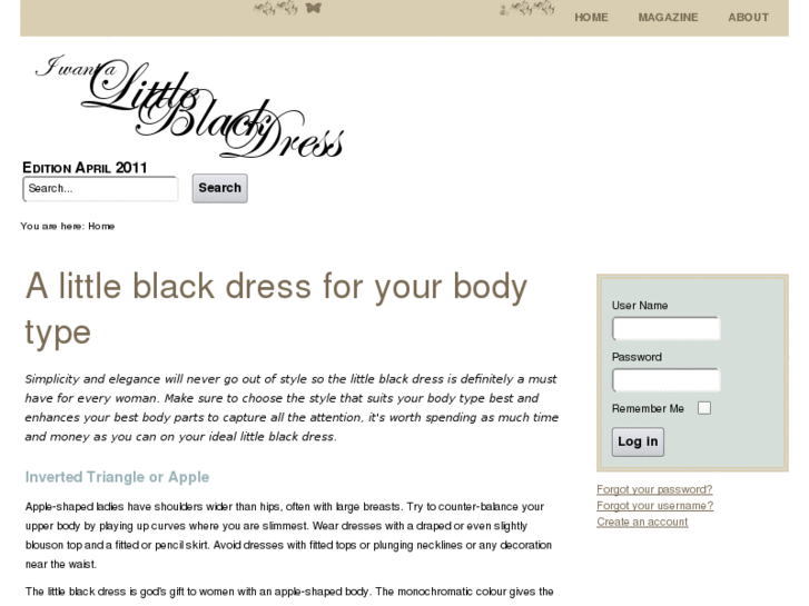 www.iwantalittleblackdress.com