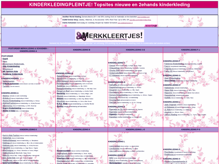 www.kinderkledingpleintje.nl