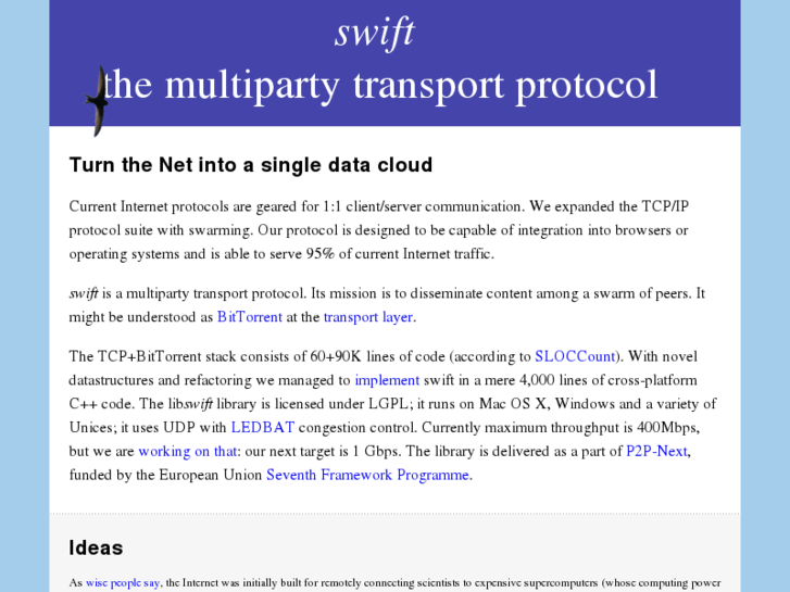 www.libswift.org