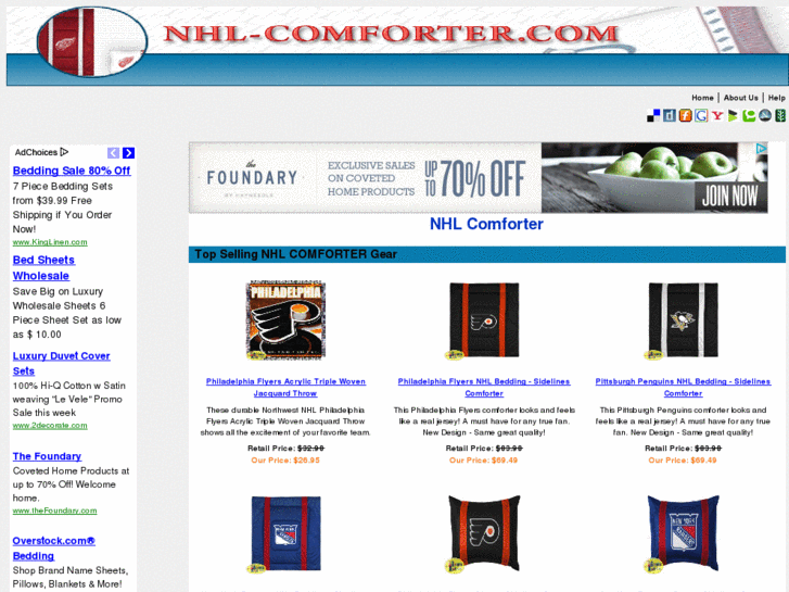 www.nhl-comforter.com