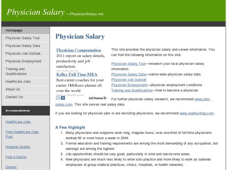 www.physiciansalary.net