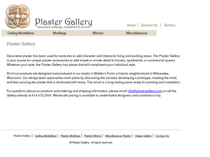 www.plastergallery.com