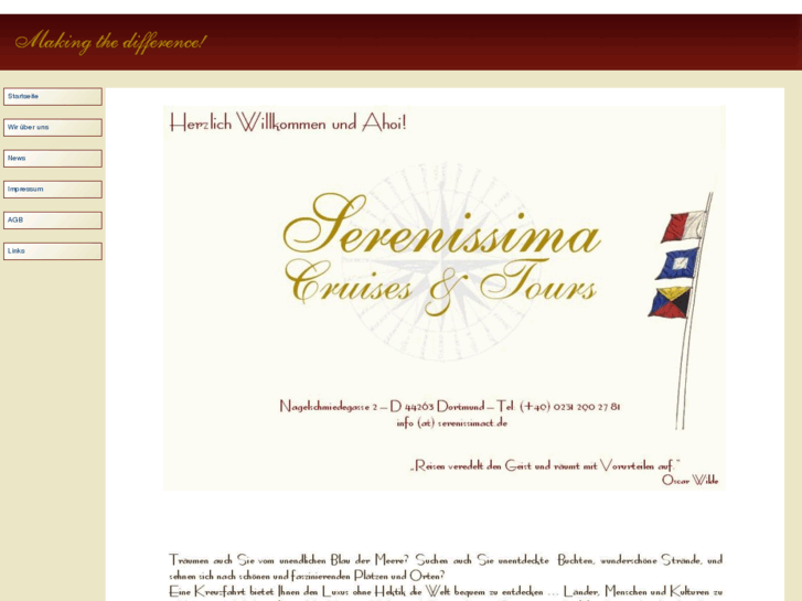 www.serenissimacruisesandtours.com