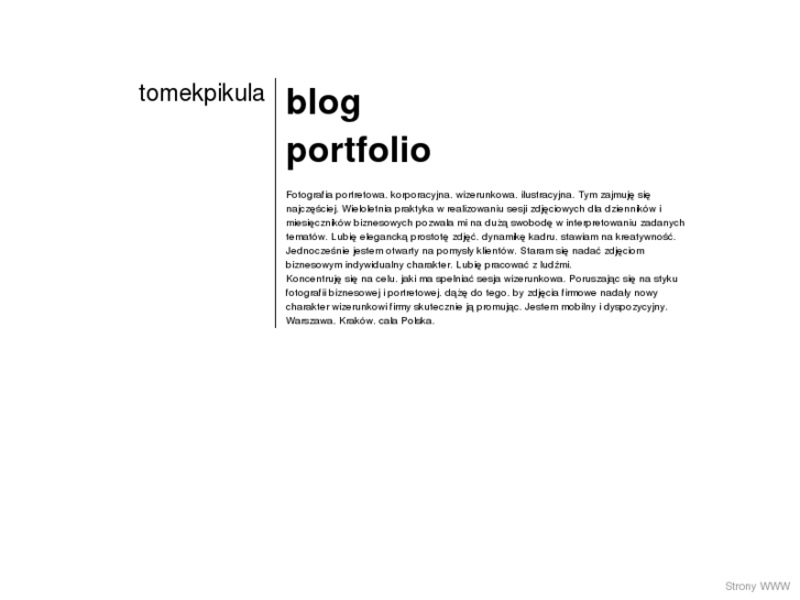 www.tomekpikula.com