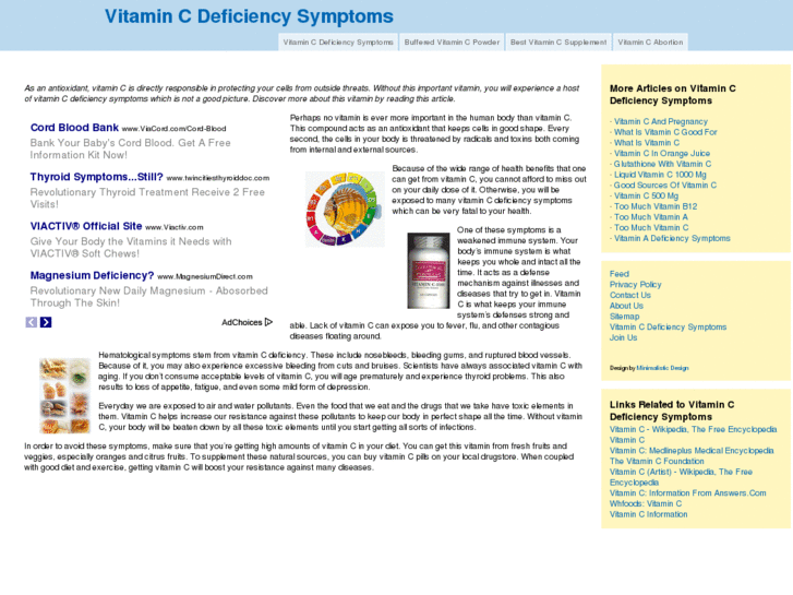 www.vitamincdeficiencysymptoms.com