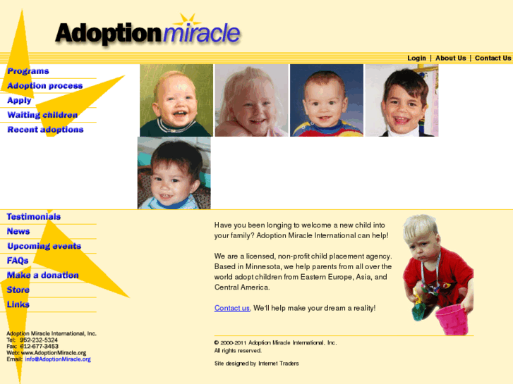 www.adoptionmiracle.org