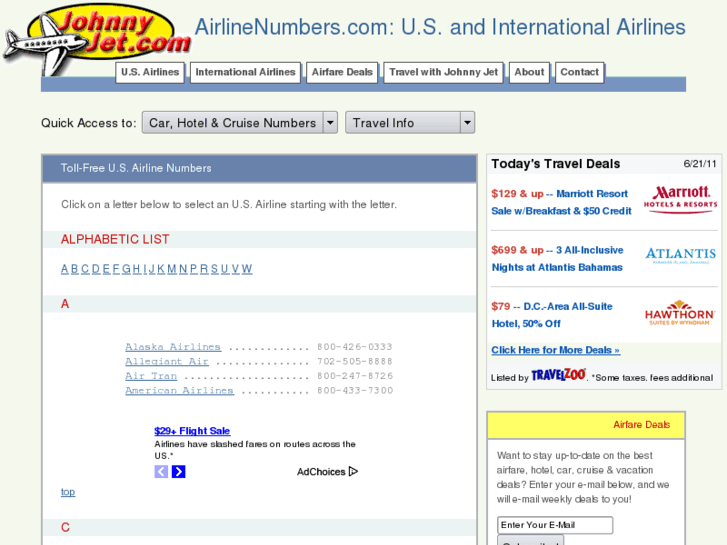 www.airlinenumbers.com