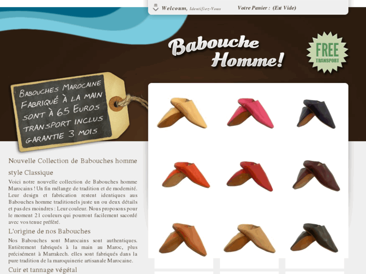 www.babouche-homme.com