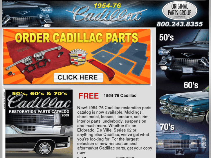 www.cadillacpartscatalog.com