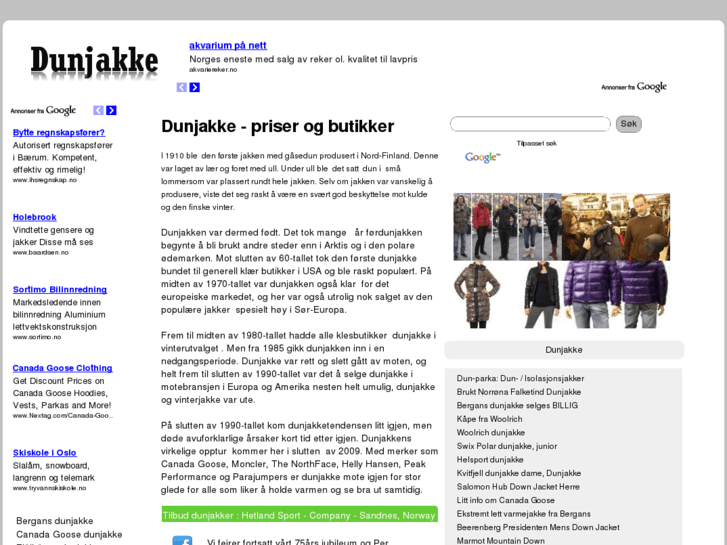 www.dunjakke.info