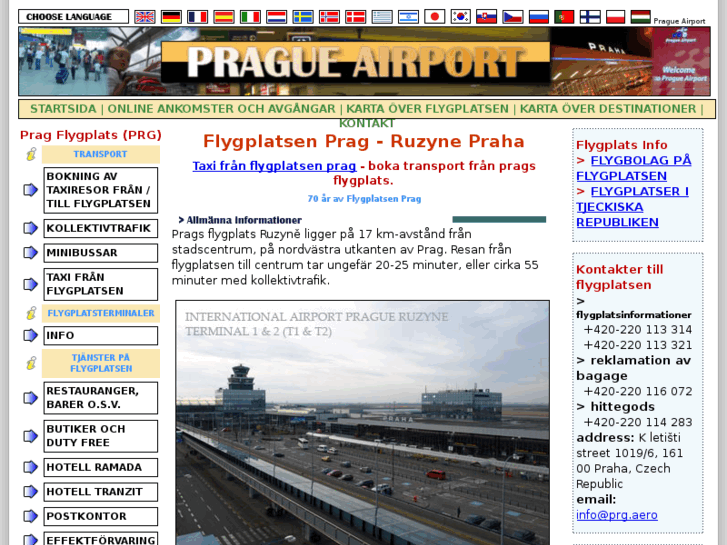 www.flygplatsen-prag.se