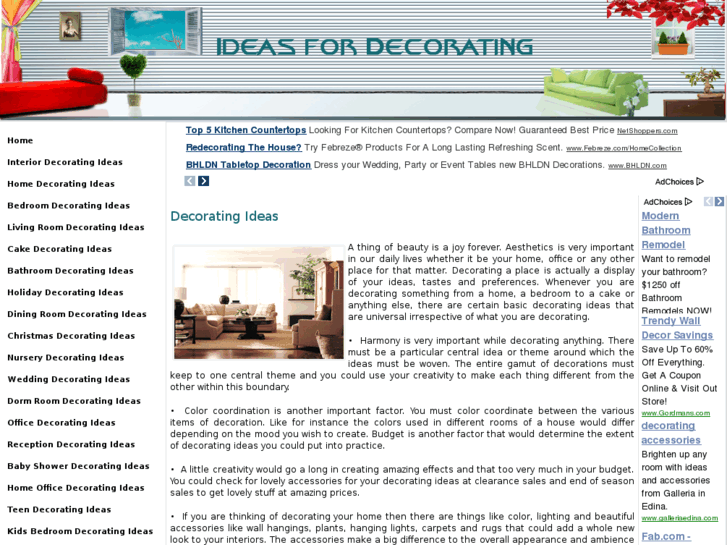 www.ideas-for-decorating.com