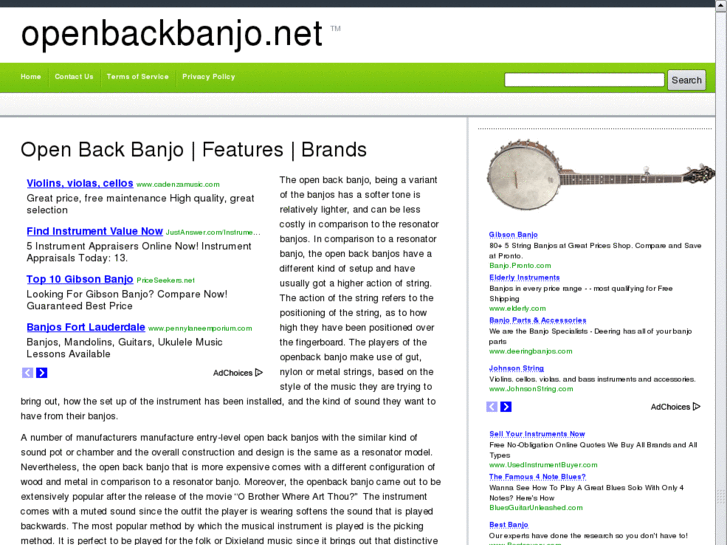 www.openbackbanjo.net