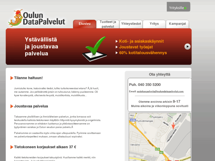 www.oulundatapalvelut.com