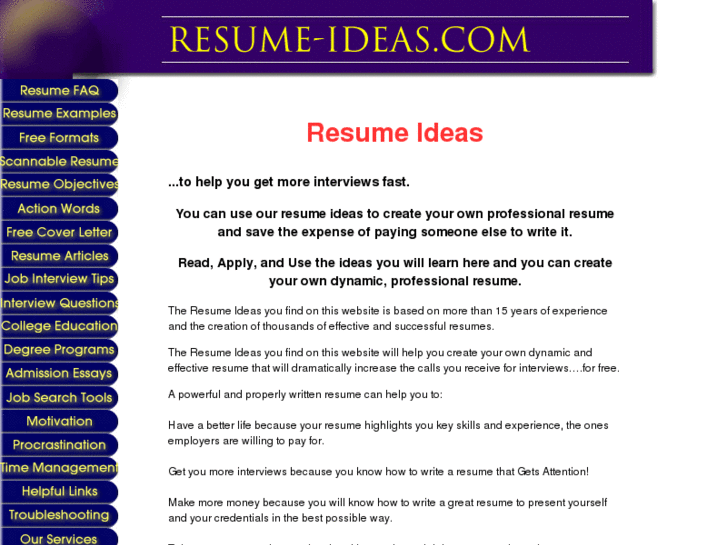 www.resume-ideas.com