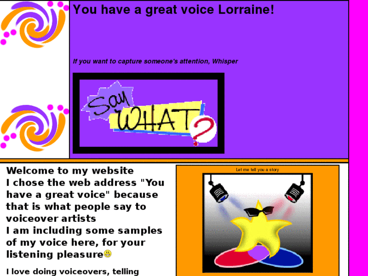 www.youhaveagreatvoice.com