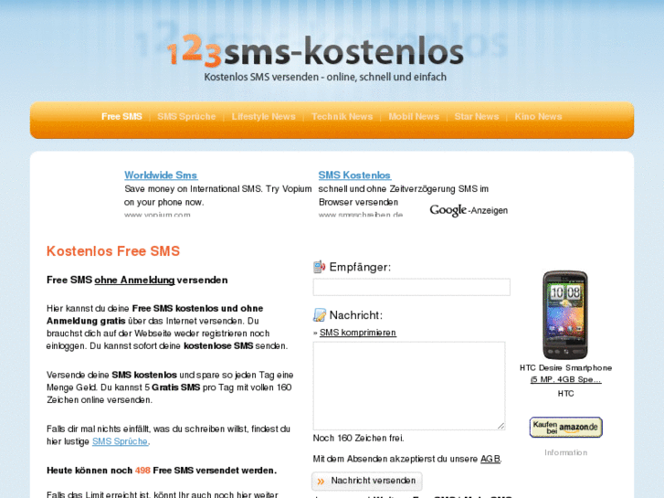 www.123sms-kostenlos.de