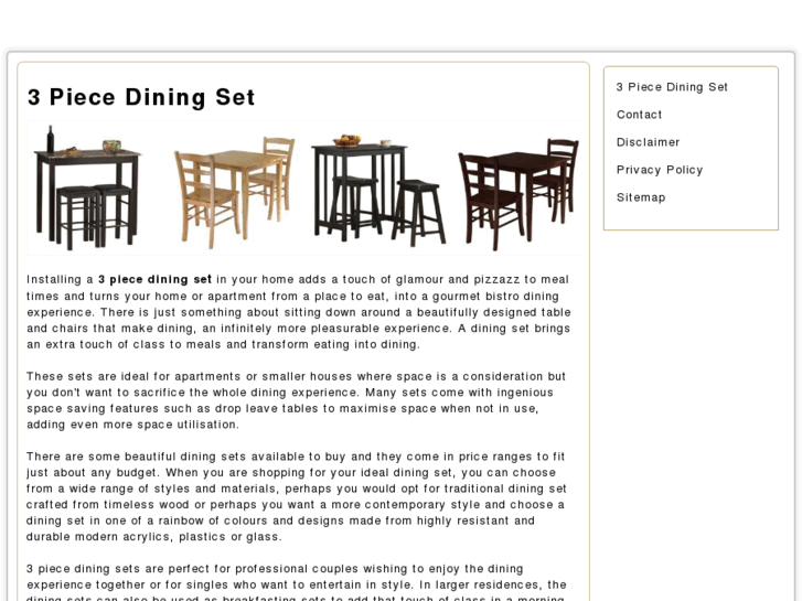 www.3piecediningset.org